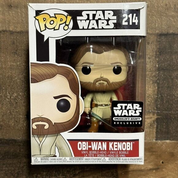 Funko Pop! Star Wars Obi-Wan Kenobi #214 Smuggler's Bounty Exclusive - Picture 1 of 6